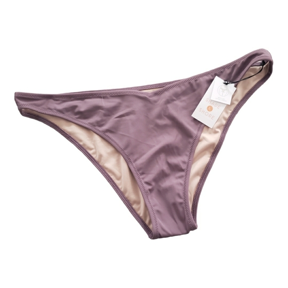 NWT WOMEN'S SHADE & SHORE CHEEKY BIKINI BOTTOMS IN DUSK - Picture 7 of 7
